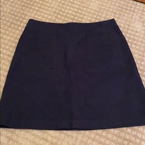 J Boden Navy Skirt